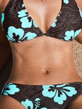 Island Escape Floral Bikini Set
